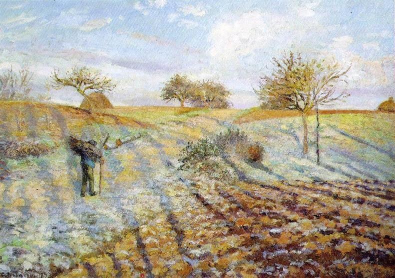 Camille Pissarro Gelee Blanche